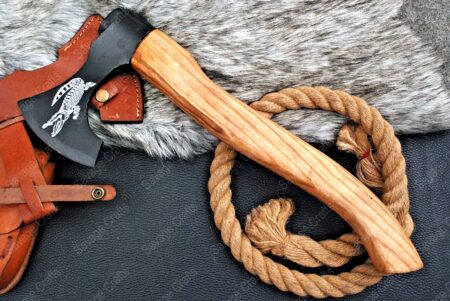 16″ Black Oxide Carbon Steel Axe – Ashwood Handle