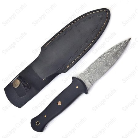 8.75" Damascus Steel Dagger