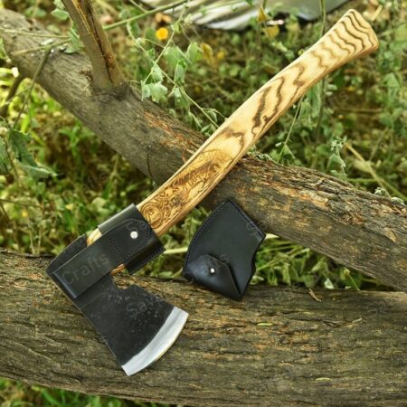 21″ Carbon Steel Viking Axe – Ashwood Handle