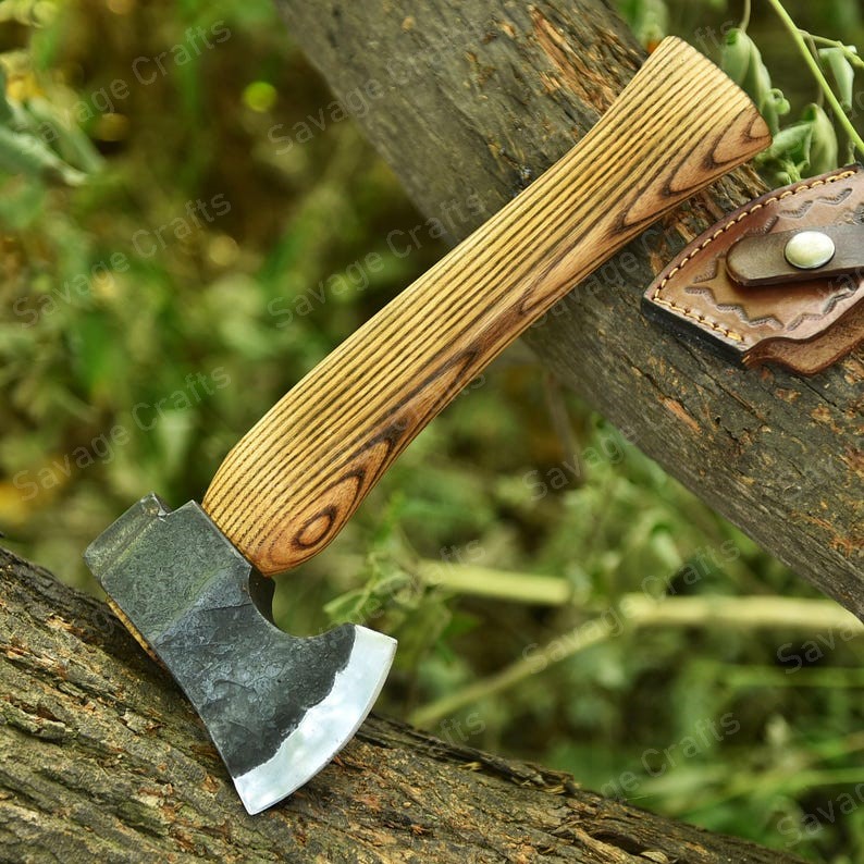 10″ Carbon Steel Viking Axe – Ashwood Handle