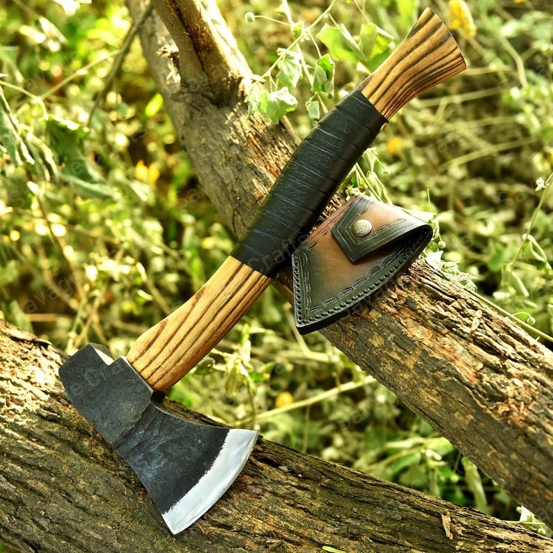 16″ Carbon Steel Viking Axe – Ashwood Handle