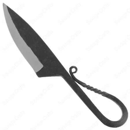 Full Tang Iron Forged Carbon Steel Medieval Eating Knife