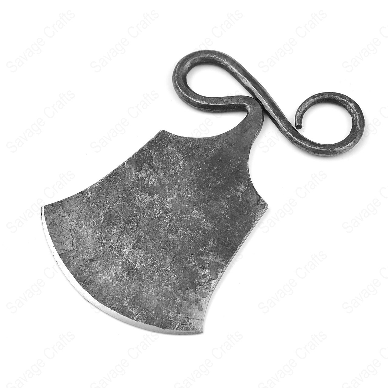 Full Tang Iron Forged Carbon Steel Medieval Cheese Knife