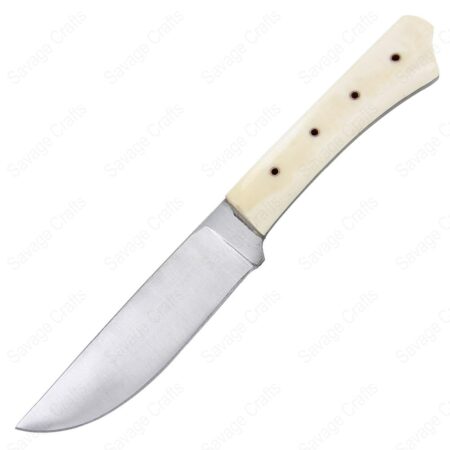 Full Tang Stainless Steel Medieval Kitchen Knife - Bone Handle